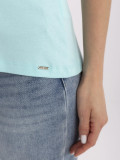 T-shirt morbido verde menta