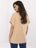 Stilizirana bluzica u camel boji