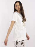 Elegantna bluza s aplikacijom