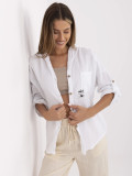 Camicia bianca con cappuccio
