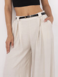 Pantaloni Palazzo Beige