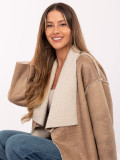Giacca beige di transizione