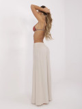 Pantaloni Palazzo Beige