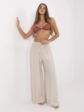 Pantaloni Palazzo Beige