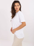 T-shirt bianca con stampa