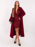 Elegantna bordo maxi haljina