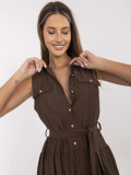 Elegantna maxi haljina s volanima