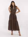 Elegantna maxi haljina s volanima
