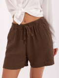 Shorts marroni eleganti