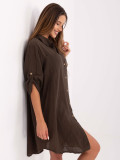 Oversize haljina s 3/4 rukavima