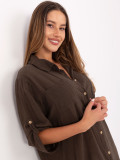 Oversize haljina s 3/4 rukavima