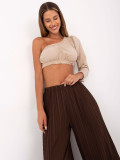 Pantaloni marroni eleganti