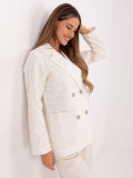 Blazer elegante ecru