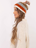 Cappello elegante a righe