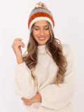 Cappello elegante a righe