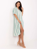 Abito estivo oversize con scollatura a V
