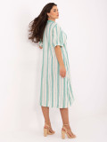 Abito estivo oversize con scollatura a V