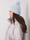 Cappello invernale imbottito blu chiaro