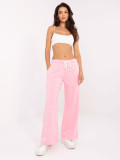 Pantaloni sportivi eleganti in rosa chiaro