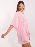 Completo elegante in rosa chiaro