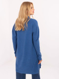 Cardigan blu elegante