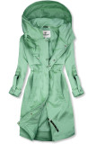 Cappotto di transizione verde primaverile