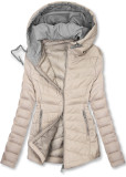 Giacca leggera trapuntata beige