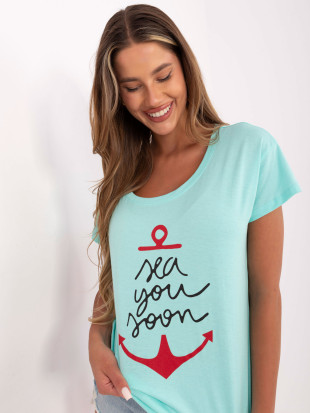 Menta T-Shirt s natpisom