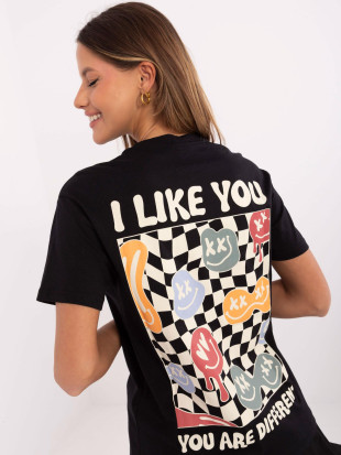 T-shirt grigia elegante a maniche corte