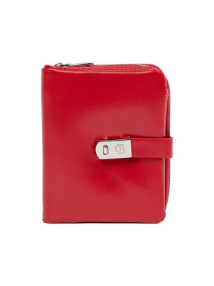Portafoglio elegante rosso