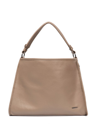 Borsa a spalla beige classica