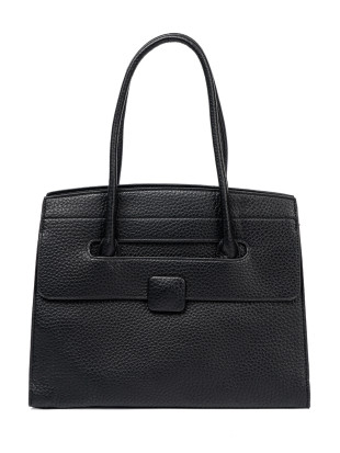 Borsa nera classica a tracolla
