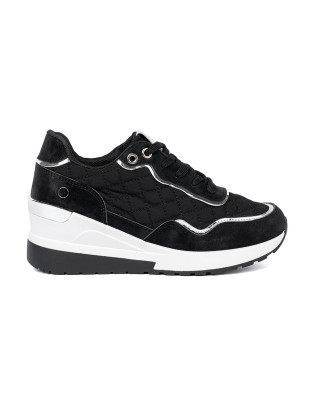 Sneakers nere da donna con zeppa