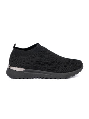 Sneakers nere sportive slip-on con tomaia in tessuto