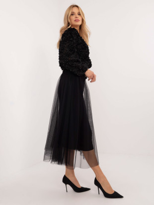 Gonna midi nera elegante