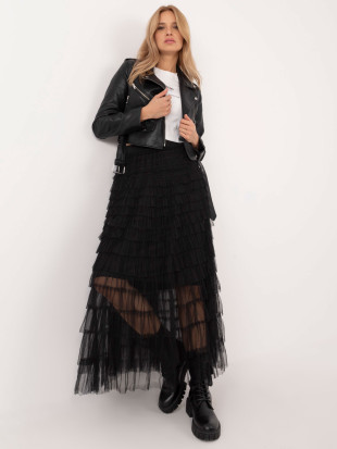 Gonna midi elegante in tulle