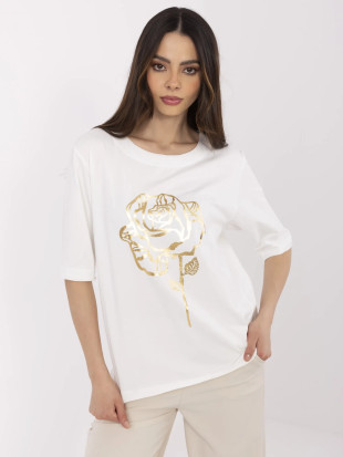 Elegante blusa ecru