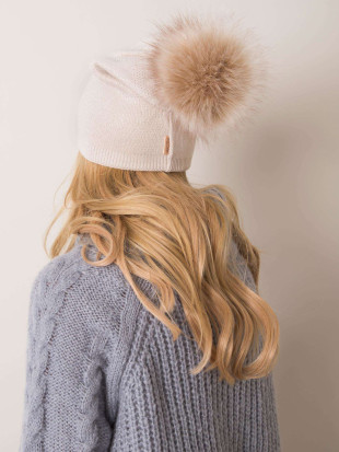 Cappello invernale beige RUE PARIS