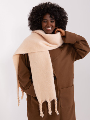 Sciarpa beige in poliestere
