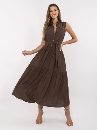 Elegantna maxi haljina s volanima