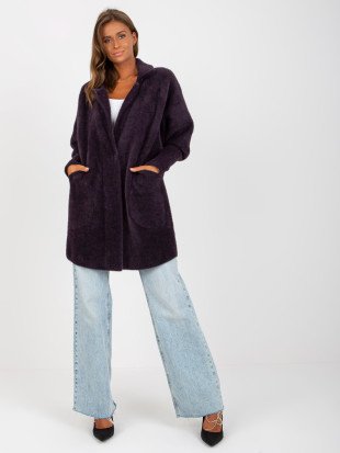 Cappotto grafite in alpaca e lana per la mezza stagione