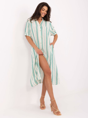 Abito estivo oversize con scollatura a V