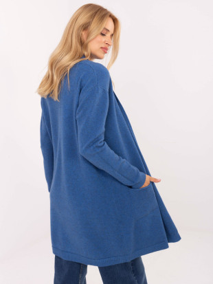 Cardigan blu elegante